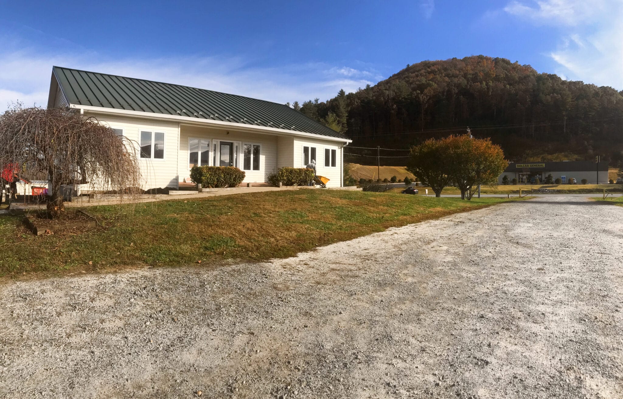 Front of WNC Roofing's Main Office in Fletcher, North Carolina.