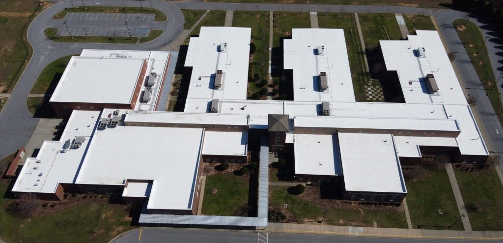 Municipal commercial roof replacement
