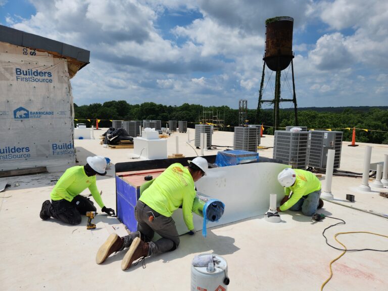 Commercial roof repair