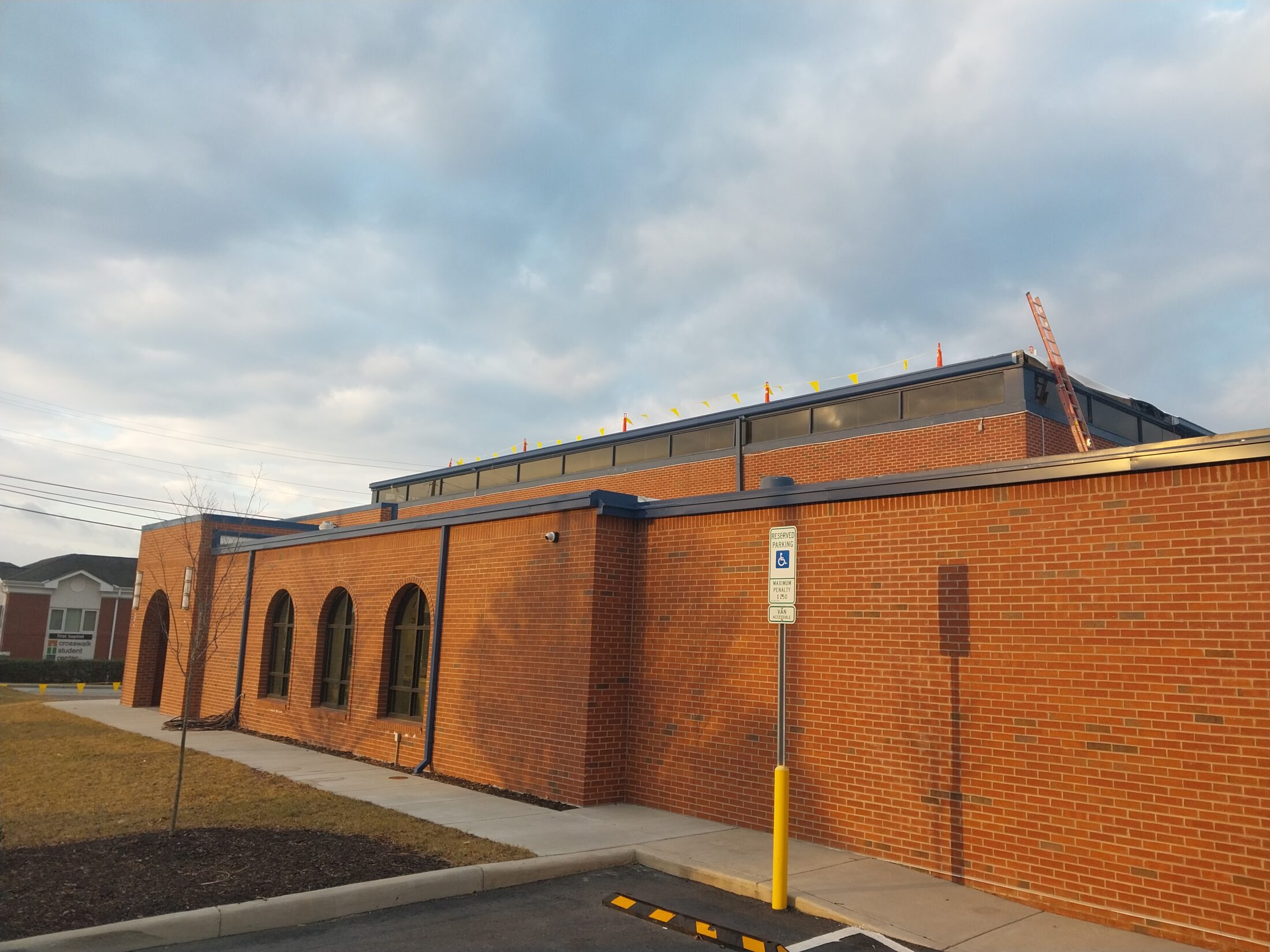 Finished edge metals, gutters, and new downspouts.