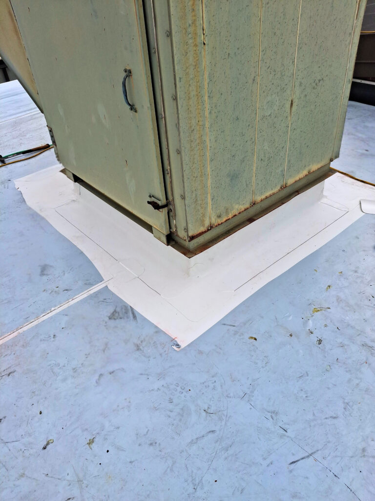 New recovered HVAC Curb